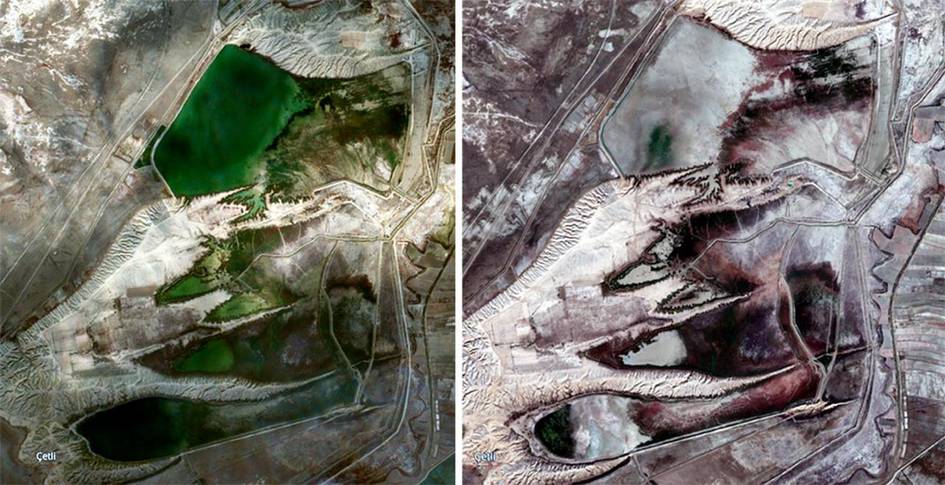 Туркманистонда иккита сув омбори бутунлай қуриб қолди